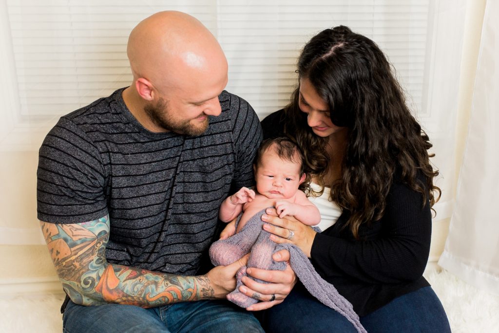 Family of three