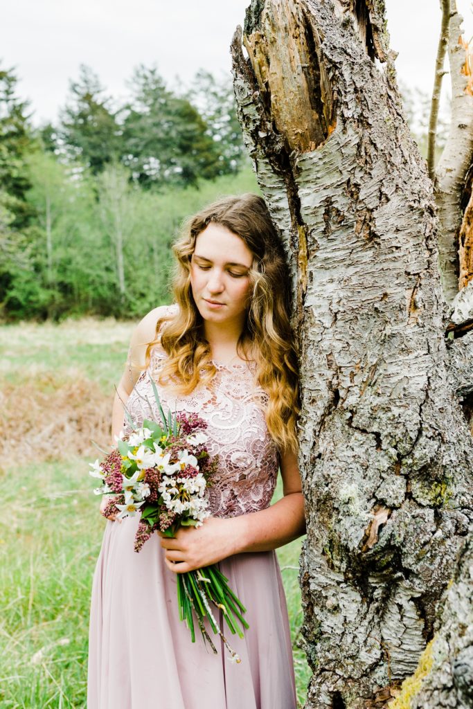 Portrait of a woman in Anacortes, Washington