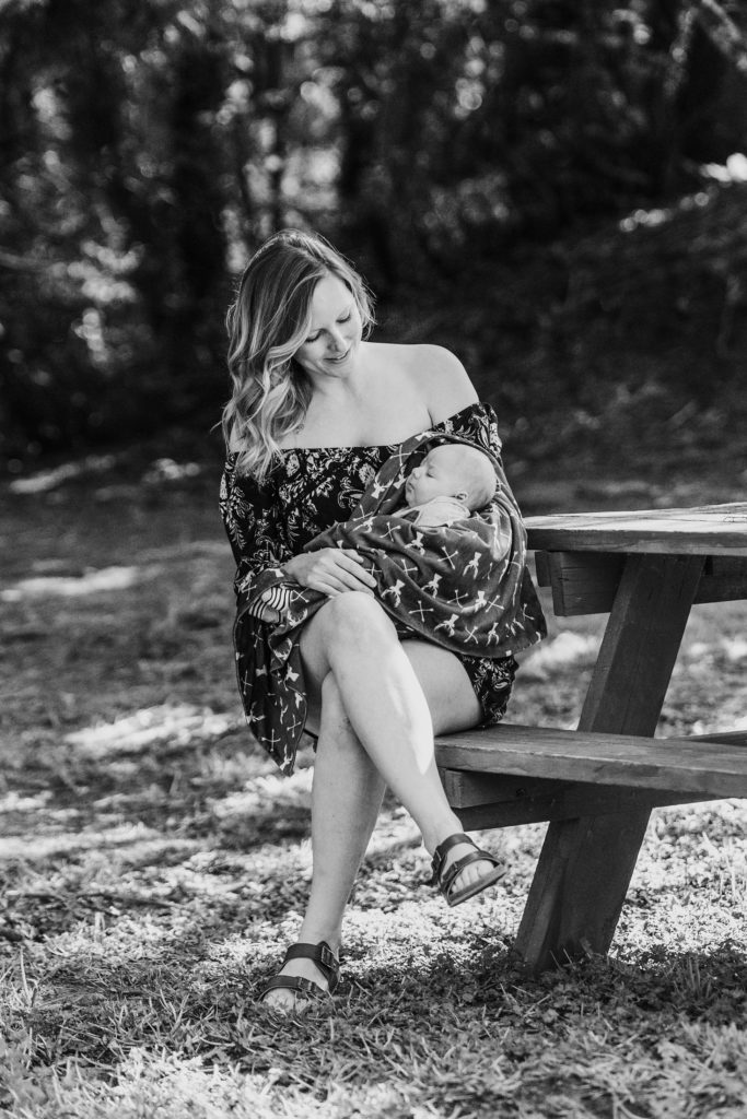 Mom plus son portrait by Puyallup Family Photographer